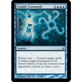 Magic the Gathering Lorwyn Single Cryptic Command - MODERATE / HEAVY PLAY (MP/HP)
