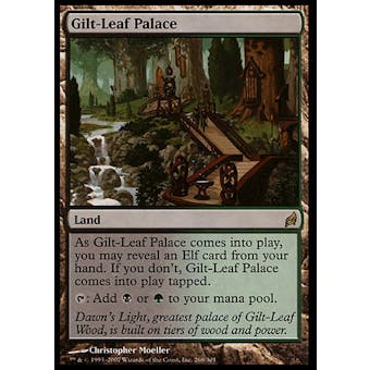 Magic the Gathering Lorwyn Single Gilt-Leaf Palace - MODERATE PLAY (MP)
