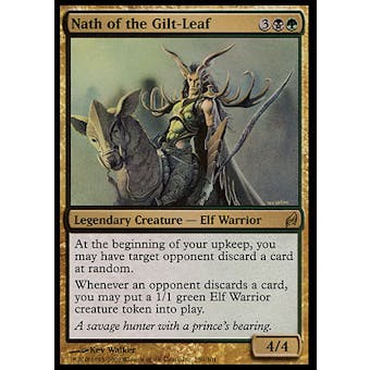 Magic the Gathering Lorwyn Single Nath of Gilt-Leaf FOIL - MODERATE PLAY (MP)