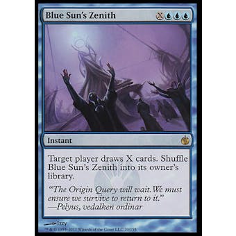 Magic the Gathering Mirrodin Besieged Single Blue Sun's Zenith FOIL - SLIGHT PLAY (SP)