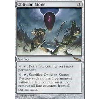 Magic the Gathering Mirrodin Single Oblivion Stone - MODERATE PLAY (MP)