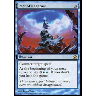 Magic the Gathering Modern Masters Single Pact of Negation FOIL - NEAR MINT (NM)