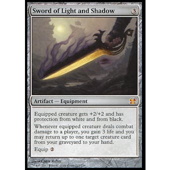 Magic the Gathering Modern Masters Single Sword of Light and Shadow - MODERATE PLAY (MP)