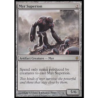 Magic the Gathering New Phyrexia Single Myr Superion FOIL - NEAR MINT (NM)