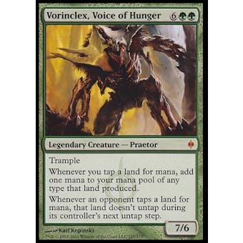 Magic the Gathering New Phyrexia Single Vorinclex, Voice of Hunger - SLIGHT PLAY (SP)