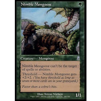 Magic the Gathering Odyssey Single Nimble Mongoose - SLIGHT PLAY (SP)