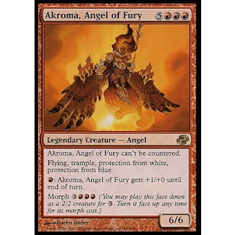 Magic the Gathering Planar Chaos Akroma, Angel of Fury - MODERATE PLAY (MP)
