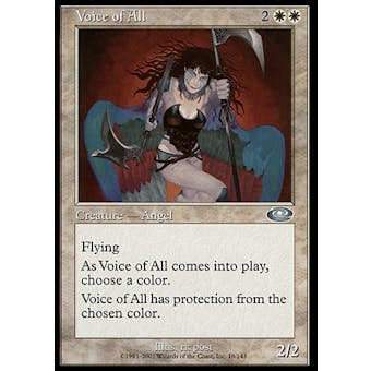 Magic the Gathering Planeshift Single Voice of All FOIL - NEAR MINT (NM)