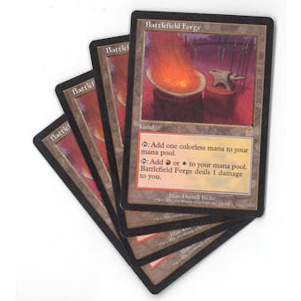 Magic the Gathering Apocalypse Single PLAYSET Battlefield Forge X4 - MODERATE PLAY (MP)