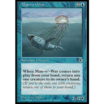 Magic the Gathering Portal Single Man-o'-War - NEAR MINT (NM)