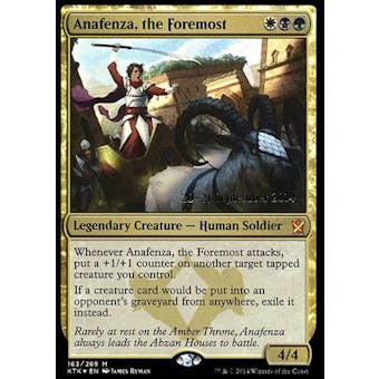 Magic the Gathering Promo Single Anafenza, the Foremost FOIL - NEAR MINT (NM)