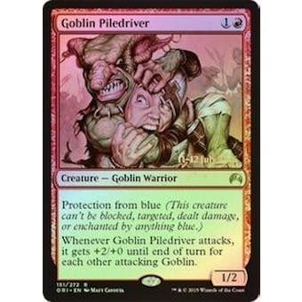 Magic the Gathering Promo Single Goblin Piledriver FOIL - NEAR MINT (NM)