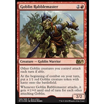 Magic the Gathering Promotional Single Goblin Rabblemaster FOIL - NEAR MINT (NM)