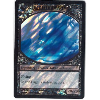 Magic the Gathering Promotional Single Marit Lage Token - MODERATE PLAY (MP)