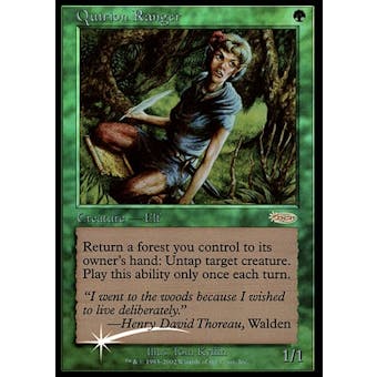 Magic the Gathering Promotional Single Quirion Ranger FOIL - MODERATE PLAY (MP)