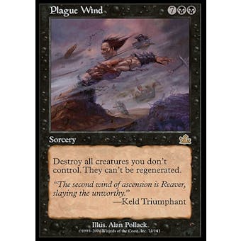 Magic the Gathering Prophecy Single Plague Wind - SLIGHT PLAY (SP)