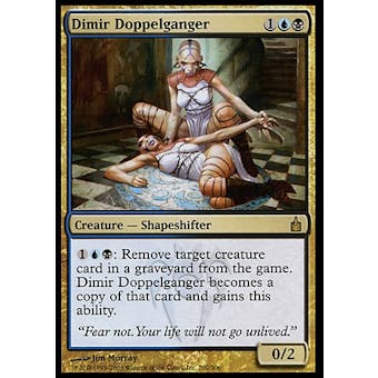 Magic the Gathering Ravnica: City of Guilds Single Dimir Doppelganger - SLIGHT PALY (SP)