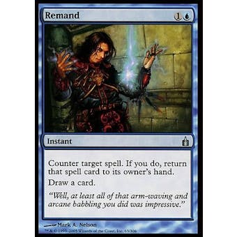 Magic the Gathering Ravnica: City of Guilds Single Remand FOIL - SLIGHT PLAY (SP)
