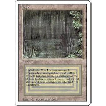 Magic the Gathering Revised Single Bayou - SLIGHT / MODERATE PLAY (SP/MP)