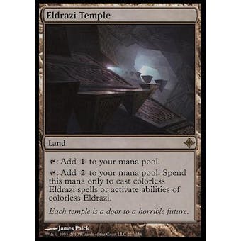 Magic the Gathering Rise of the Eldrazi Single Eldrazi Temple - SLIGHT PLAY (SP)