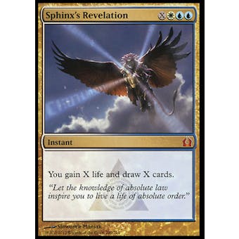Magic the Gathering Return to Ravnica Single Sphinx's Revelation - MODERATE PLAY (MP)