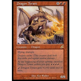 Magic the Gathering Scourge Single Dragon Tyrant - SLIGHT PLAY (SP)
