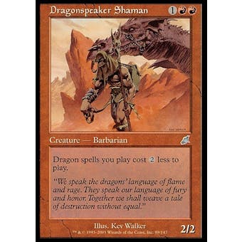 Magic the Gathering Scourge Single Dragonspeaker Shaman - SLIGHT PLAY (SP)