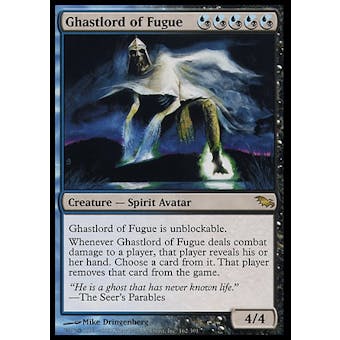 Magic the Gathering Shadowmoor Single Ghastlord of Fugue - NEAR MINT (NM)