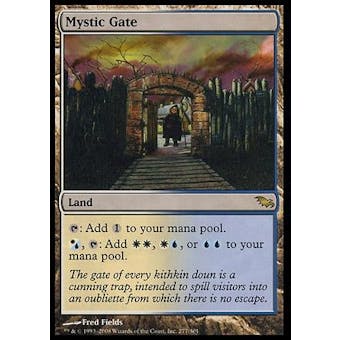 Magic the Gathering Shadowmoor Single Mystic Gate - MODERATE PLAY (MP)