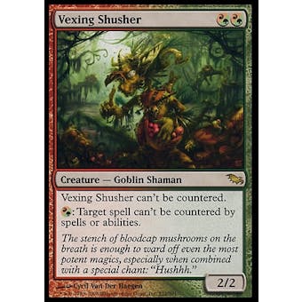 Magic the Gathering Shadowmoor Single Vexing Shusher FOIL - MODERATE PLAY (MP)
