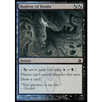 Magic the Gathering Ravnica Single Shadow of Doubt FOIL SPANISH