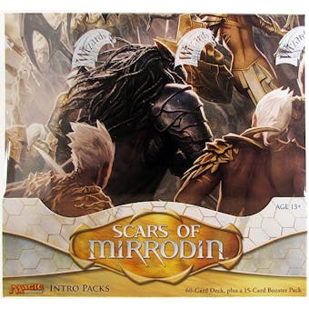 Magic the Gathering Scars of Mirrodin Intro Pack Box