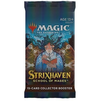 Magic The Gathering Strixhaven: School of Mages Collector Booster Pack