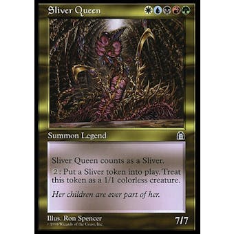 Magic the Gathering Stronghold SPANISH Single Sliver Queen - NEAR MINT (NM)