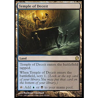 Magic the Gathering Theros Single Temple of Deceit - SLIGHT PLAY (SP)