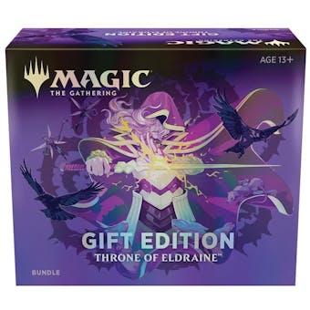 Magic the Gathering Throne of Eldraine Holiday Gift Bundle Box