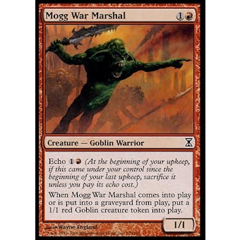 Magic the Gathering Time Spiral Single Mogg War Marshal FOIL - SLIGHT PLAY (SP)