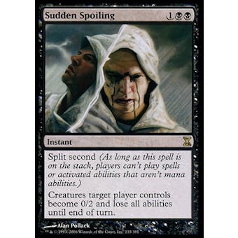 Magic the Gathering Time Spiral Single Sudden Spoiling FOIL - SLIGHT PLAY (SP)