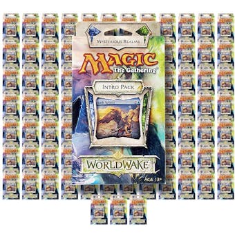 Magic the Gathering Worldwake Intro Pack - Mysterious Realms (Lot of 100)