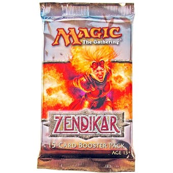 Magic the Gathering Zendikar Booster Pack