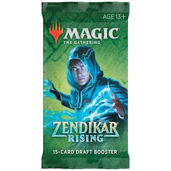 Magic the Gathering Zendikar Rising Draft Booster Pack