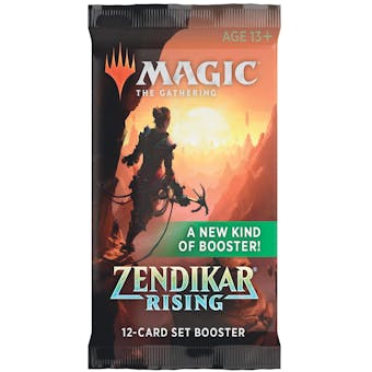 Magic the Gathering Zendikar Rising Set Booster Pack