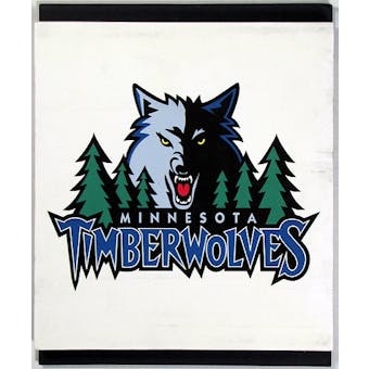 Minnesota Timberwolves 2004 NBA Draft Board Team Logo Panels