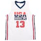 Chris Mullin Autographed USA Basketball Jersey with "Dream Team" Inscription (Leaf)