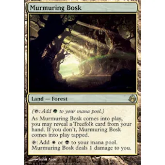 Magic the Gathering Morningtide Single Murmuring Bosk Foil