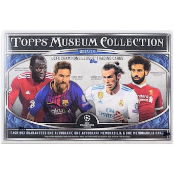 2017/18 Topps UEFA Champions League Museum Collection Soccer Hobby Box