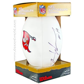 Mike Williams Autographed Tampa Bay Buccaneers Logo Football