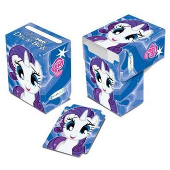 Ultra Pro My Little Pony Rarity Blue Full View Deck Box (Case of 60)