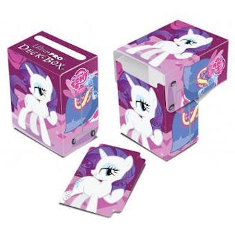 Ultra Pro My Little Pony Rarity Pink Full View Deck Box (Case of 60)