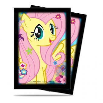 Ultra Pro My Little Pony Small-Size Deck Protector Sleeves - Fluttershy 10-Pack Box (600ct)